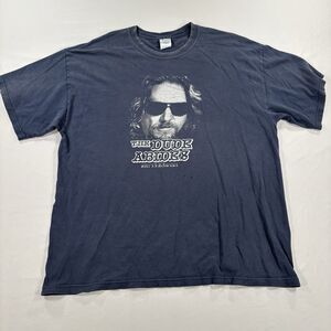 Vintage The Big Lebowski Movie Promo Shirt Size XL The Dude Abides